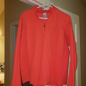 North face half zip fleece pullover